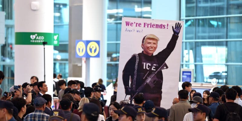 Trump says foreign workers are ‘welcome’ after ICE raid in Georgia targets hundreds of South Koreans 13 trump says foreign workers are welcome after