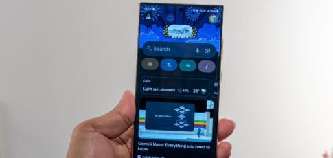 the google app s voice search interface