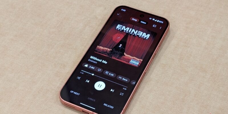 youtube music might limit lyrics viewing for
