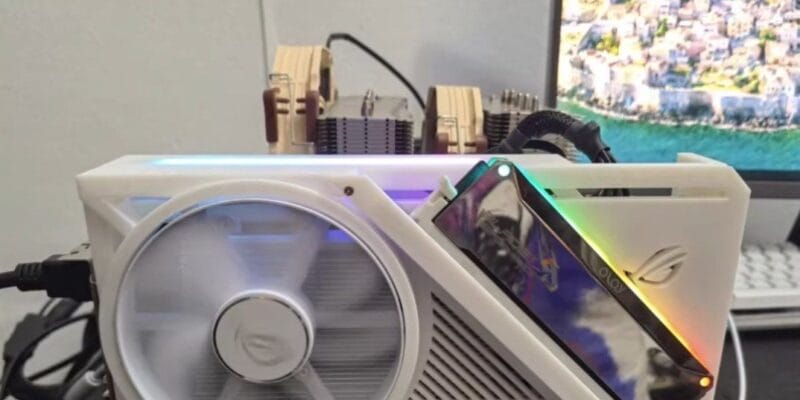 Making a 3D-printed custom GPU fan shroud with a DDR5 slot doesn't let you add extra VRAM, but at least it looks cool 1 making a 3d-printed custom gpu fan shroud