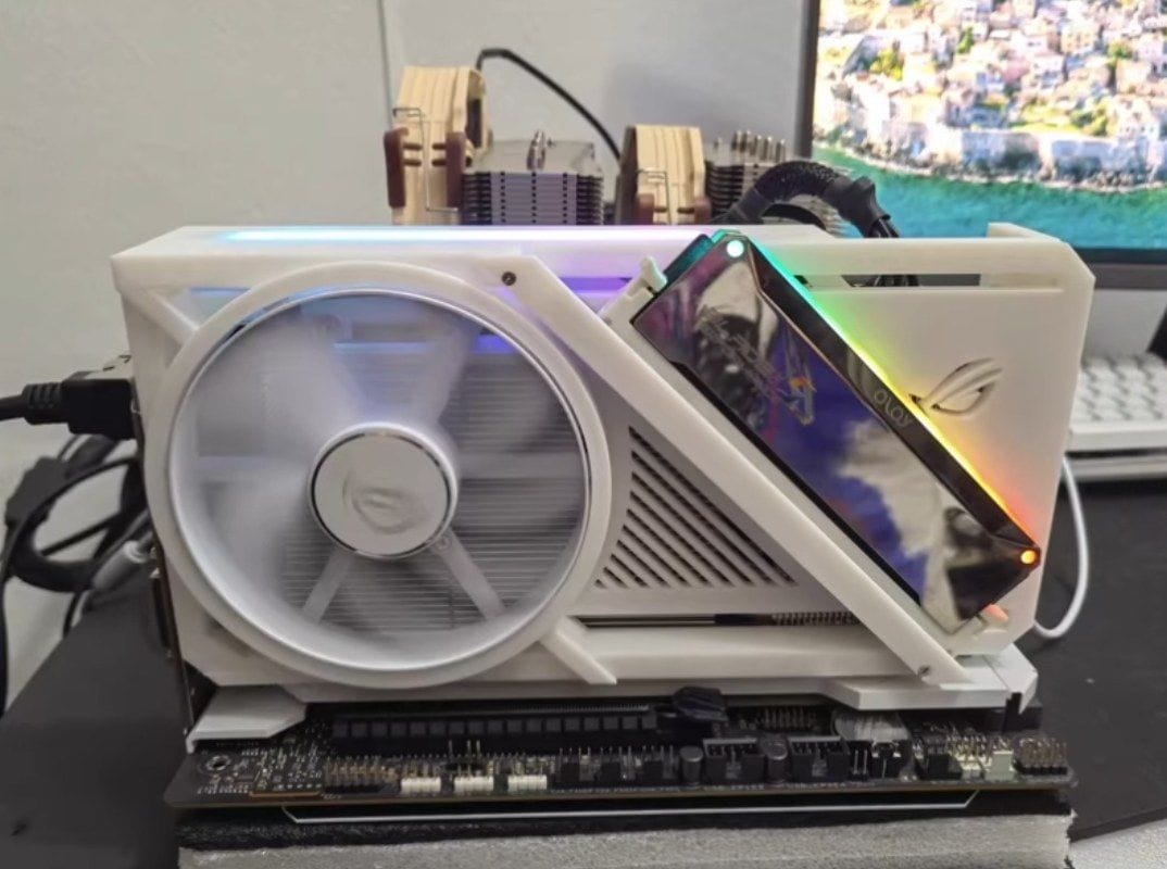 making a 3d-printed custom gpu fan shroud
