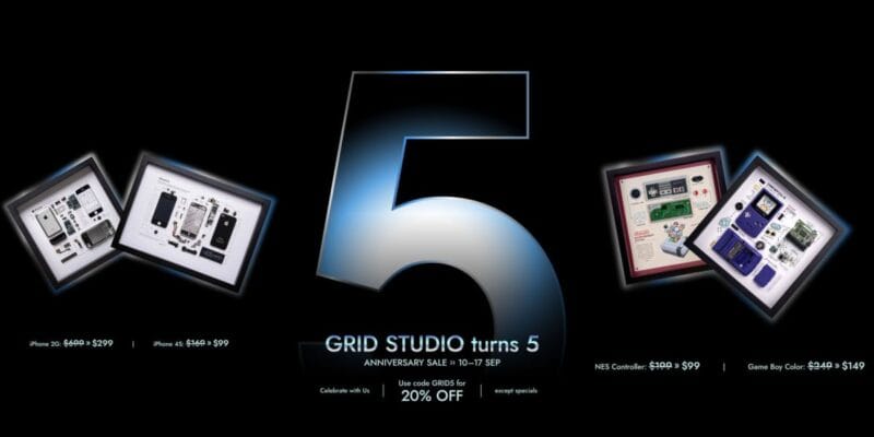 This is your chance to save up to $400 on GRID Studio frames 9 this is your chance to save up