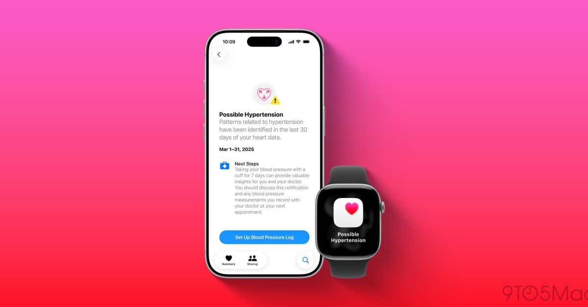 how to use apple watch s hypertension