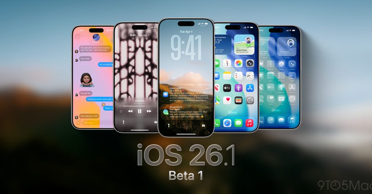 apple releases first ios 26 1 developer
