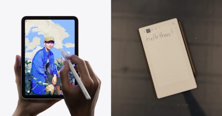 remarkable paper pro move vs ipad mini