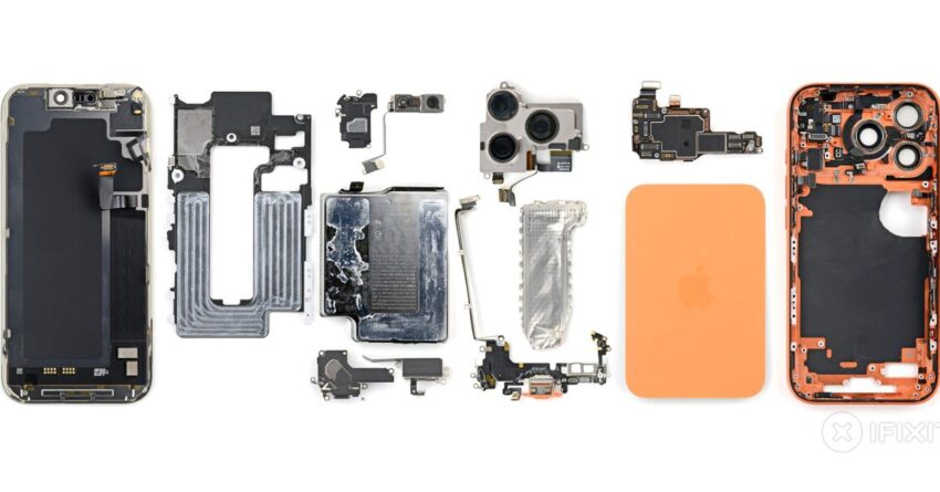 iphone 17 pro teardown reveals vapor chamber