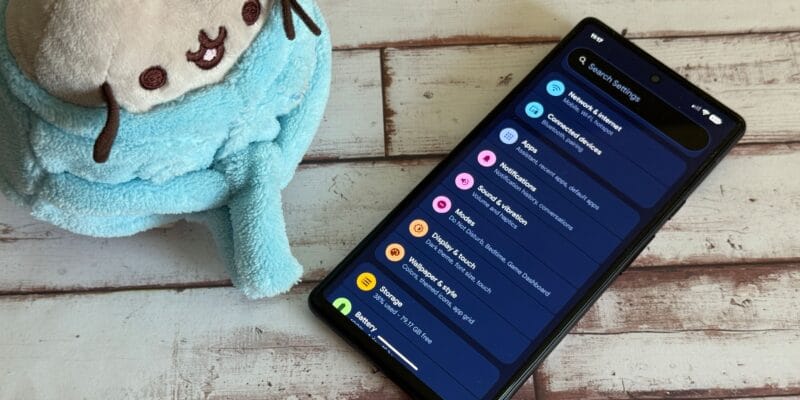 material 3 expressive on the pixel 6