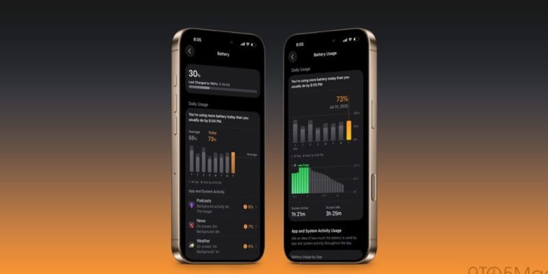 iOS 26’s new Battery feature can help save a draining iPhone 5 ios 26 s new battery feature can