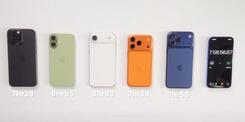 iPhone 17 battery life test shows strong results across the lineup 12 iphone 17 battery life test shows strong