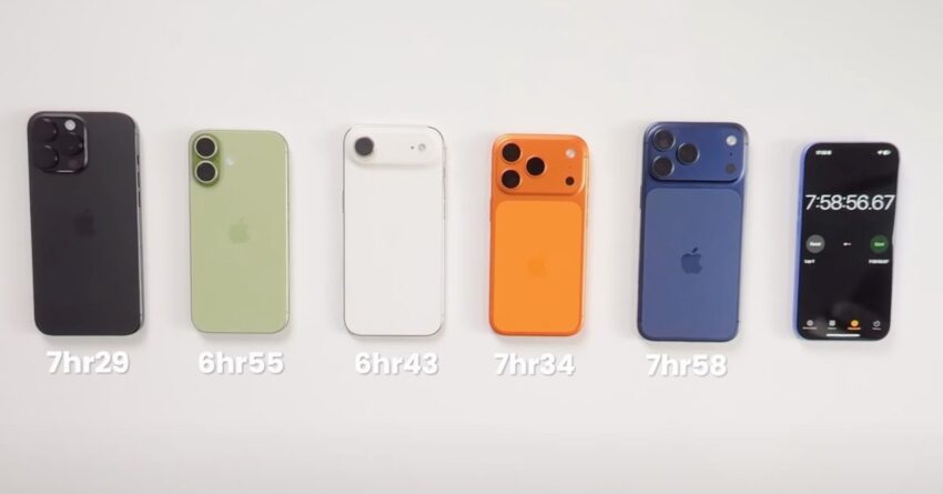 iphone 17 battery life test shows strong