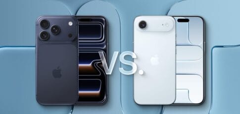 iphone 17 pro vs iphone air here