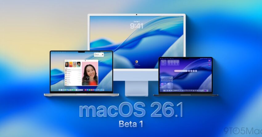apple releases macos tahoe 26 1 developer