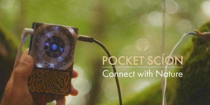 Pocket Scion is a synth you play with plants 18 pocket scion is a synth you play