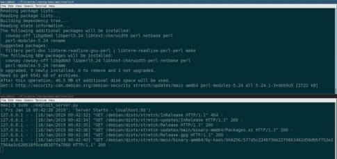 mitm attack in apt linux package manager