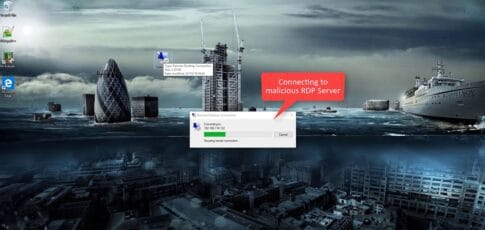 exploiting a remote desktop connection path traversal