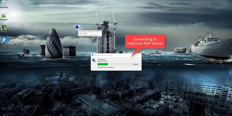 Exploiting a Remote Desktop Connection path traversal issue in the shared RDP clipboard 8 exploiting a remote desktop connection path traversal