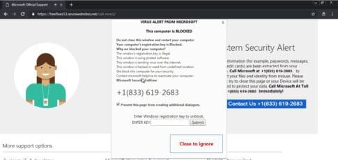 fake ebay ad in google search results