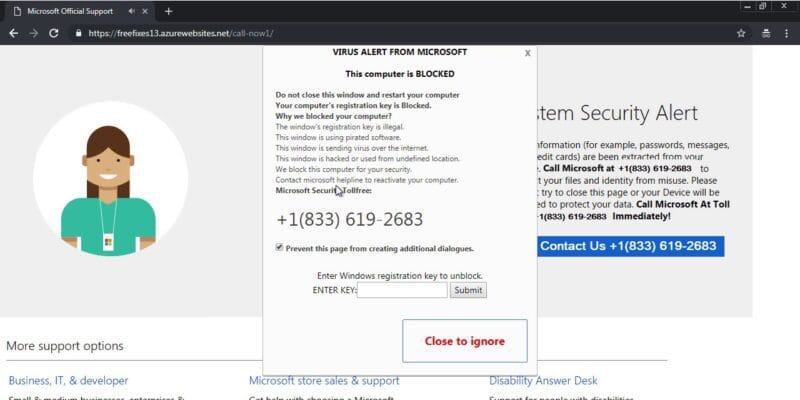 Fake eBay Ad in Google Search Results Leads to Tech Support Scam 9 fake ebay ad in google search results