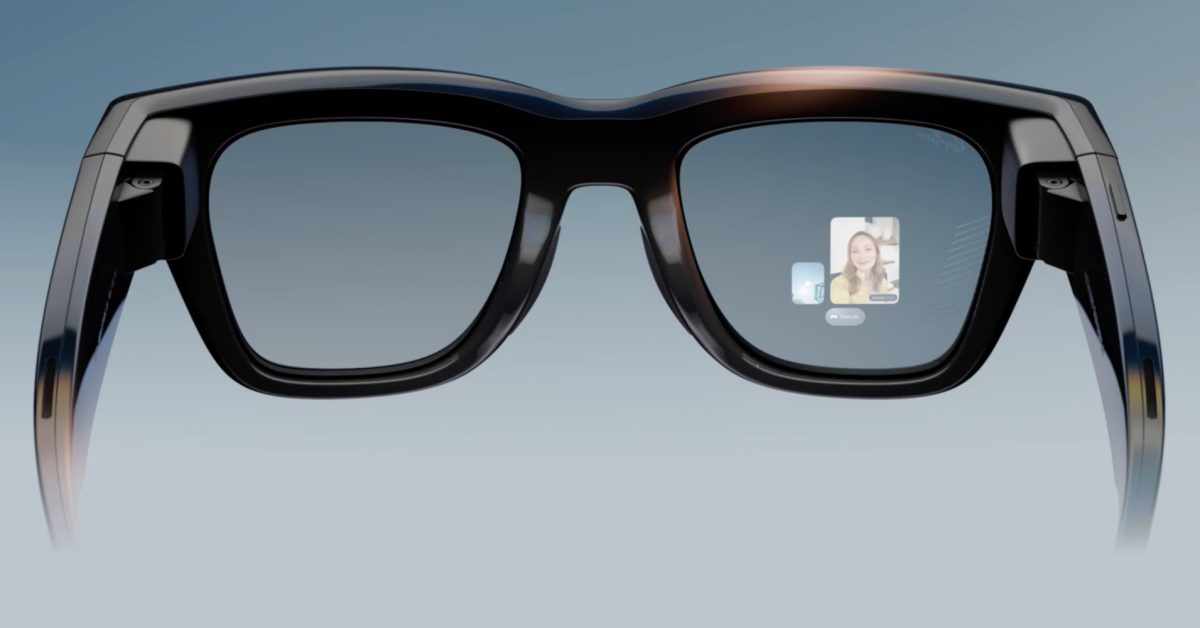meta presents its first screen-equipped smart glasses