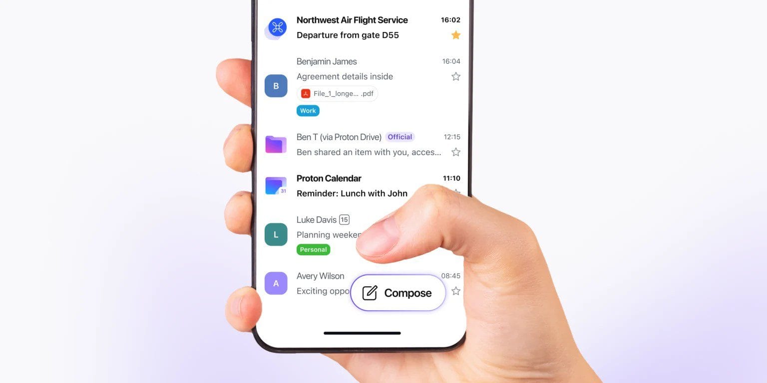 proton mail s updated app adds an
