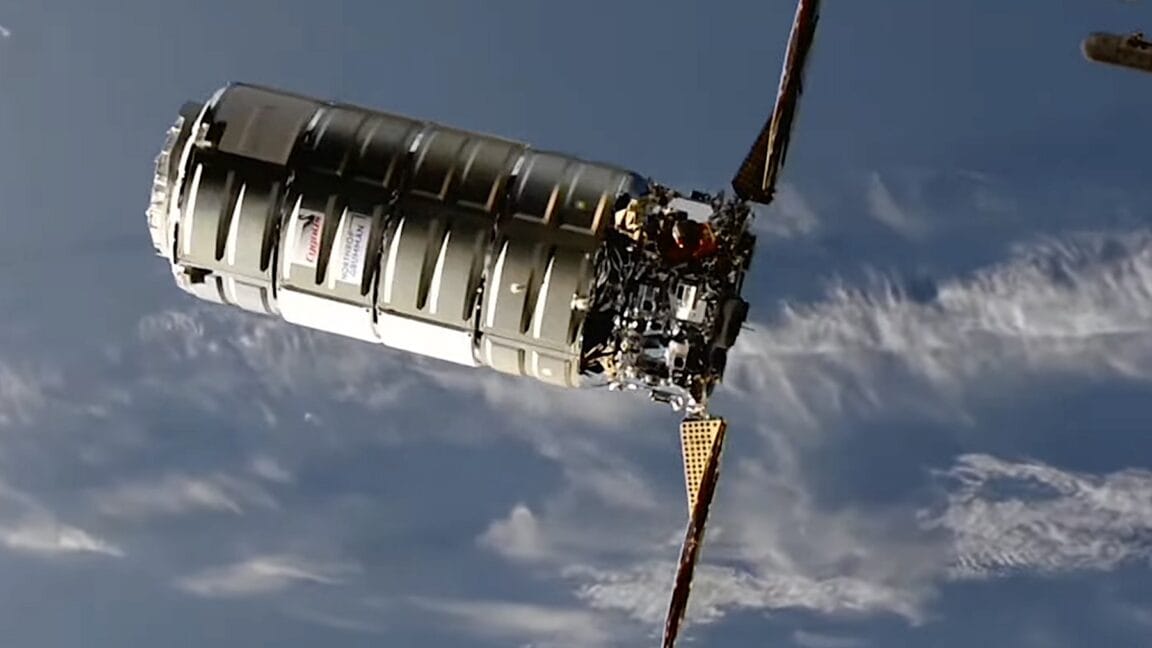 northrop grumman successfully resupplies iss after overcoming