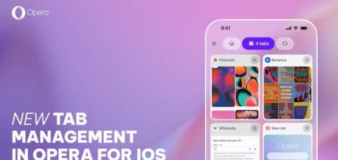 opera one for ios has a new