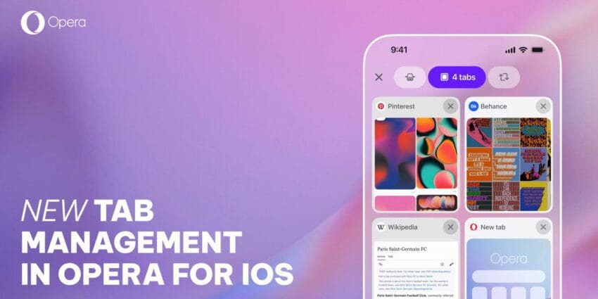 opera one for ios has a new