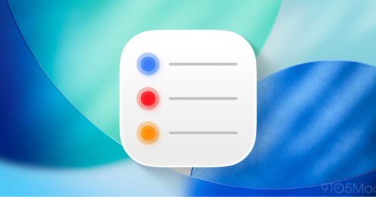 apple reminders on macos tahoe includes this