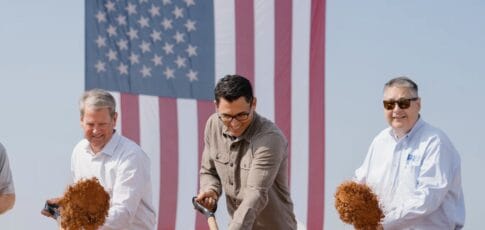 rivian breaks ground on 5b georgia factory