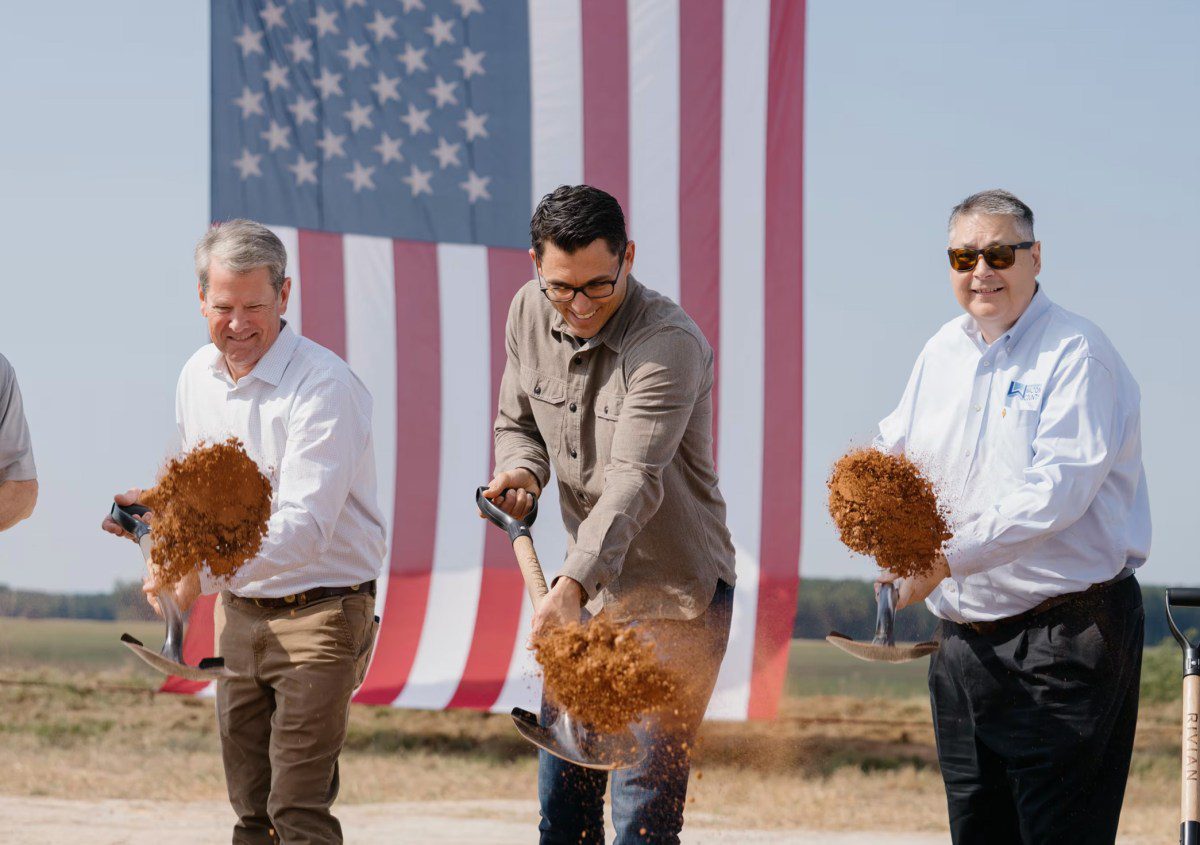 rivian breaks ground on 5b georgia factory