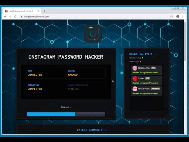 fake instagram hacking tool leading to scams