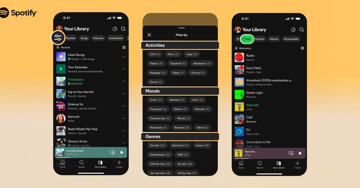 spotify premium subscribers get smart filters for