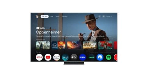 the first google tv set with presence