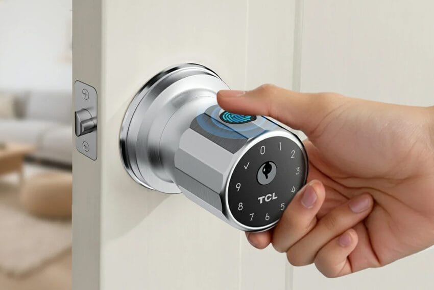 tcl s new smart lock squeezes four