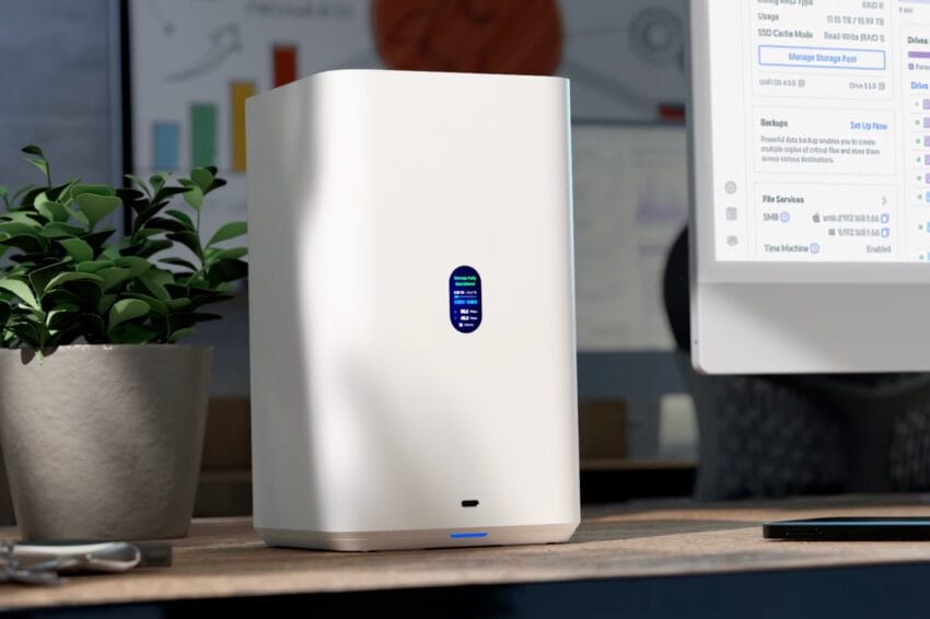 ubiquiti s new desktop nas looks more