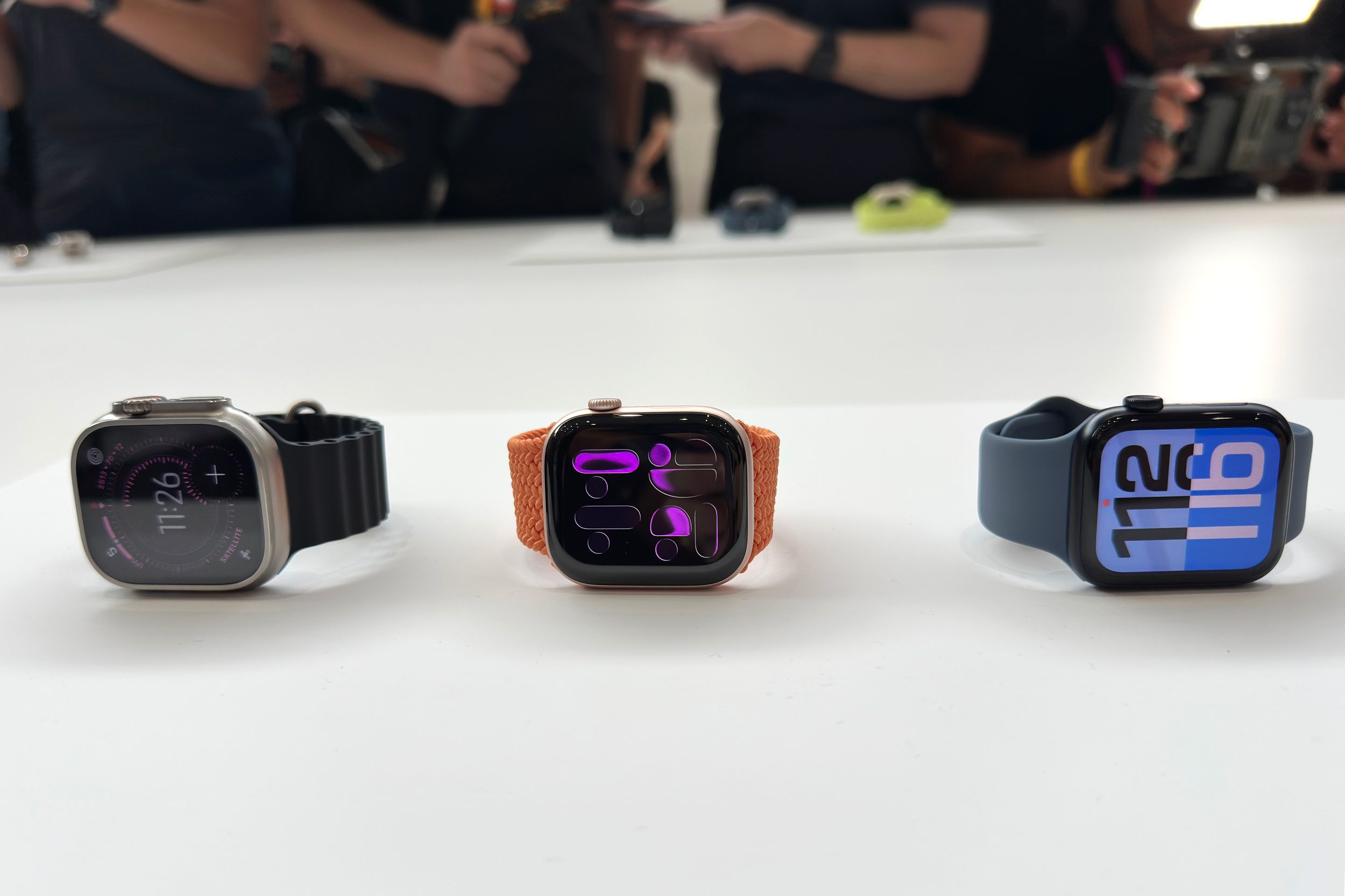 hands-on with all the new apple watches