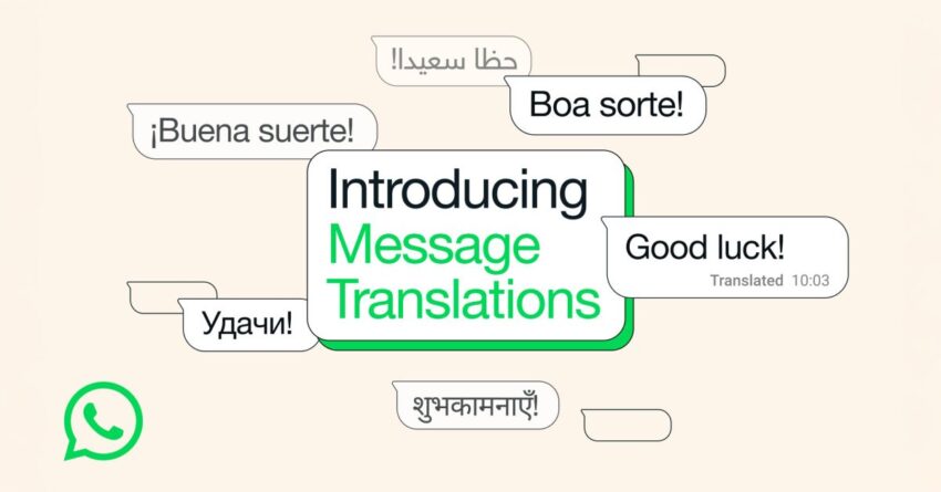 whatsapp gets message translations with auto-translation support