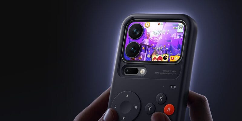 xiaomi s retro handheld phone case is