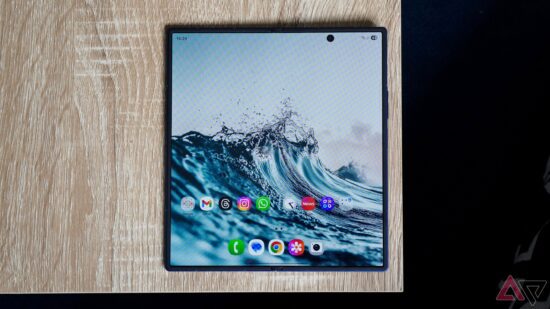 the galaxy z fold 7 just reached