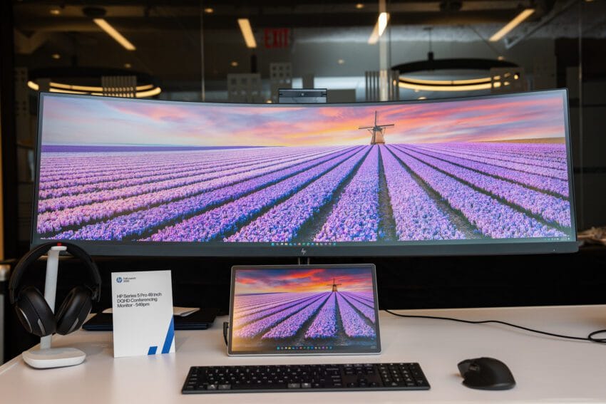 hp s new 49-inch curved ultrawide monitor