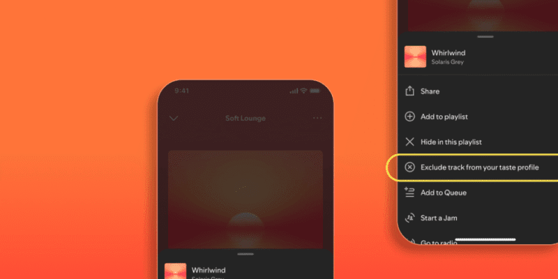 Spotify now lets you exclude tracks from your taste profile 17 spotify now lets you exclude tracks from