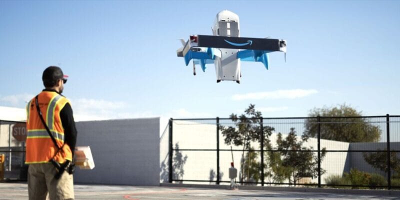Amazon halts drone deliveries in Arizona after a pair crashed into a crane 9 amazon halts drone deliveries in arizona after