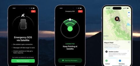 apple launching emergency sos via satellite feature