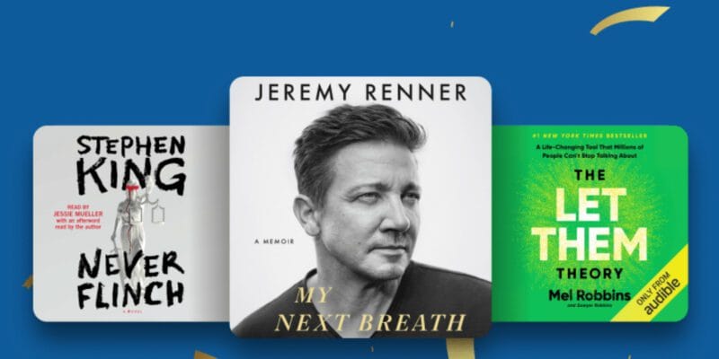 You can get three months of Audible’s subscription for $3 3 you can get three months of audible