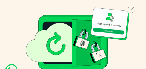 whatsapp can now use passkeys to secure