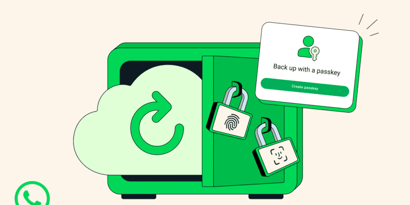 WhatsApp can now use passkeys to secure your backups 13 whatsapp can now use passkeys to secure
