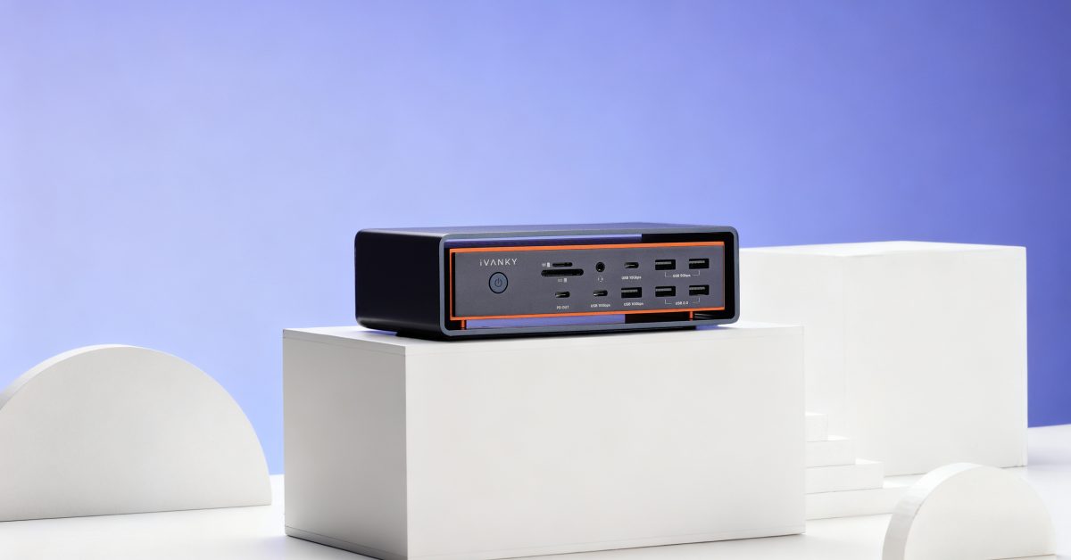 ivanky s thunderbolt 5-level dock brings triple