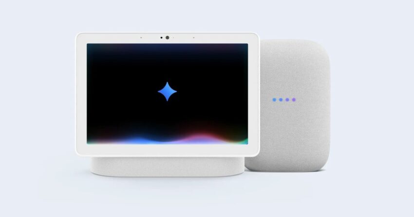 gemini for home voice assistant starts rolling