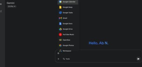 gemini removes google maps and youtube apps