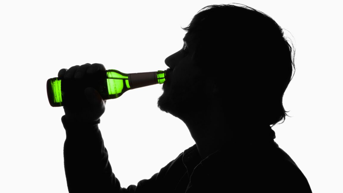 man gets drunk wakes up with a